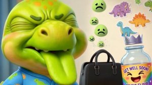 Бэби Дино заболел и приключения доктора   Мультфильм для детей и весёлые приключения