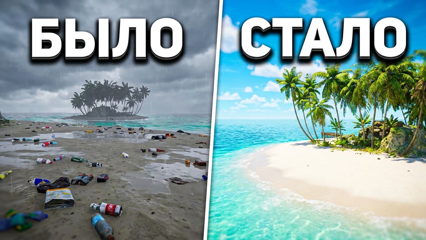 Restore Your Island Demo (6) Финишная прямая