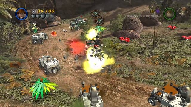 LEGO Indiana Jones 2: The Adventure Continues Речные гонки прохождение (PC) #12