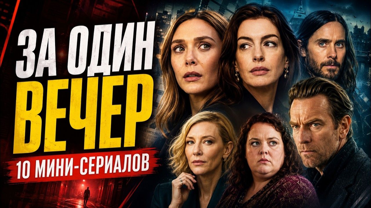 ТОП-10 МИНИ-СЕРИАЛОВ КОТОРЫЕ МОЖНО ПРОСМОТРЕТЬ ЗАВЫХОДНЫЕ(КиноРакурс)