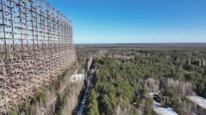 02 - Радиолокационная станция Дуга и город Чернобыль-2  Февраль 2023