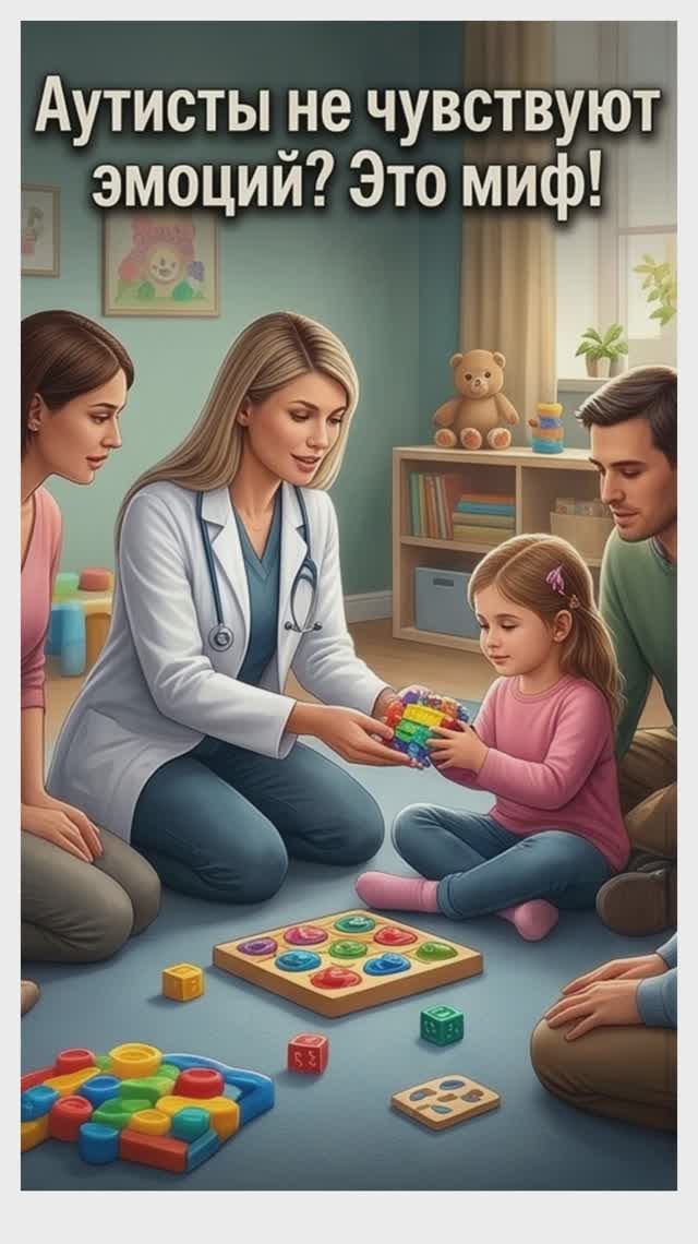 Аутисты не чувствуют эмоций? Это миф!