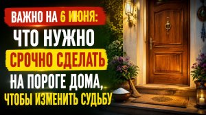 Важно на 6 июня. Что нужно сделать на пороге дома.