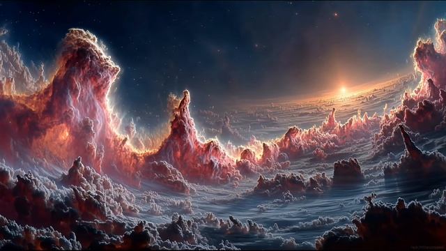 Veil of Distant Worlds — Dream Space Ambient Music & Vast Cosmic Landscapes ｜ 1 Hour ｜ 4K-(1080p24) смотреть онлайн