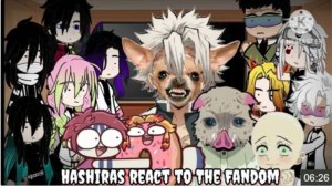 ✃ଘ, Hashiras React To The Fandom, ✃ଘ