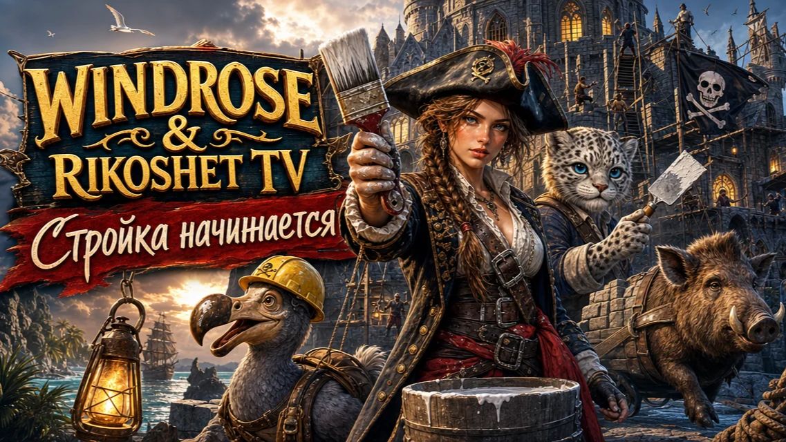 Windrose /Прохождение не по плану/ Стрим/ смотреть онлайн