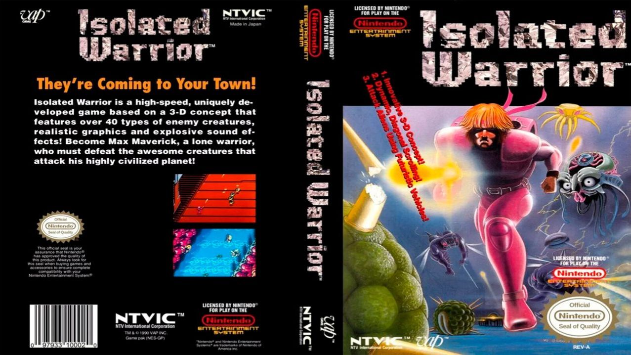 Dendy (Famicom,Nintendo,Nes) 8-bit Isolated Warrior Прохождение