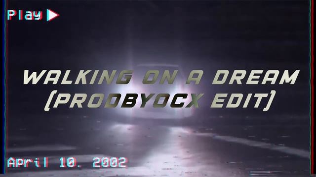 OCX (prodbyocx) - WALKING ON A DREAM (official visualizer) смотреть онлайн