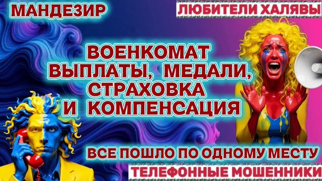 🎉 МАНДЕЗИР. МОШЕННИЦА ПОЗВОНИЛА ИЗ КОММИСАРИАТА | ТЕЛЕФОННЫЕ МОШЕННИКИ смотреть онлайн