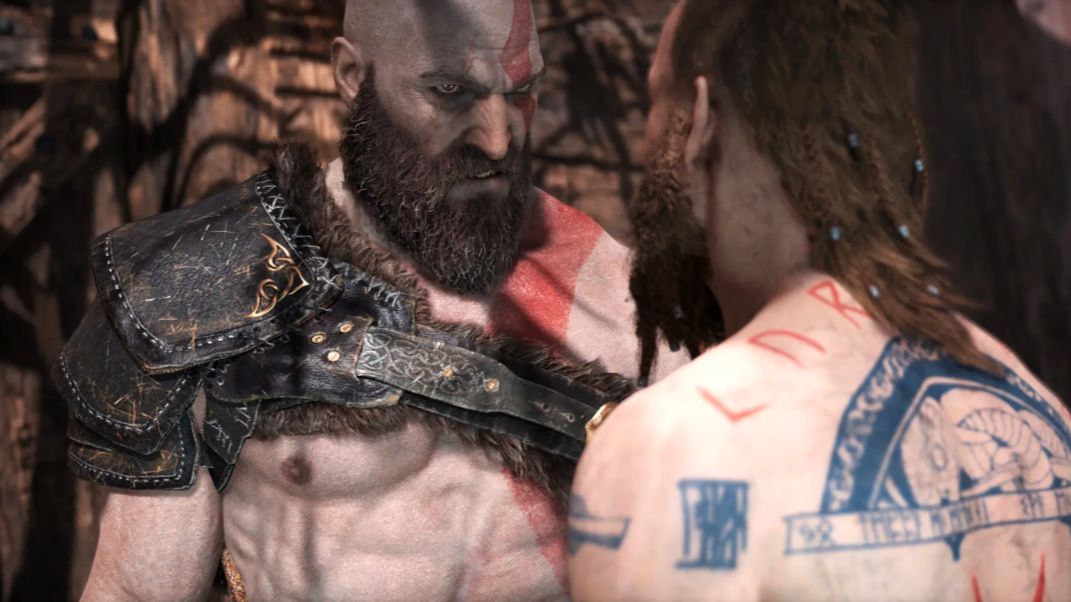 GOD OF WAR 4. БИТВА С ЧУЖАКОМ ПРОВОКАТОРОМ ПОХОЖЕГО НА БОМЖА!