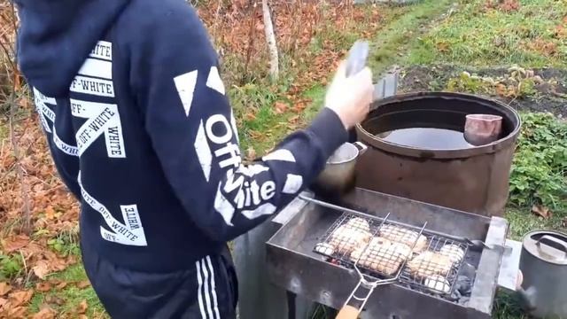 приготовил вкусный шашлык на даче сезон 2 часть 7
