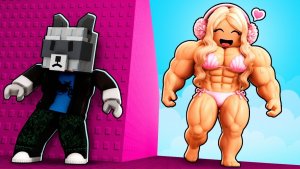 😱МАША СТАЛА ГИГАНТОМ И ХОЧЕТ МЕНЯ РАЗДАВИТЬ!! РОБЛОКС - EroxBlox #Роблокс #Roblox