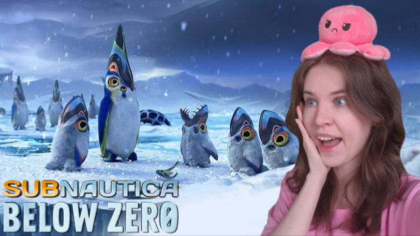 БАЗА с ВИДОМ на ПИНГВИНЧИКОВ в Subnautica: Below Zero стрим №2