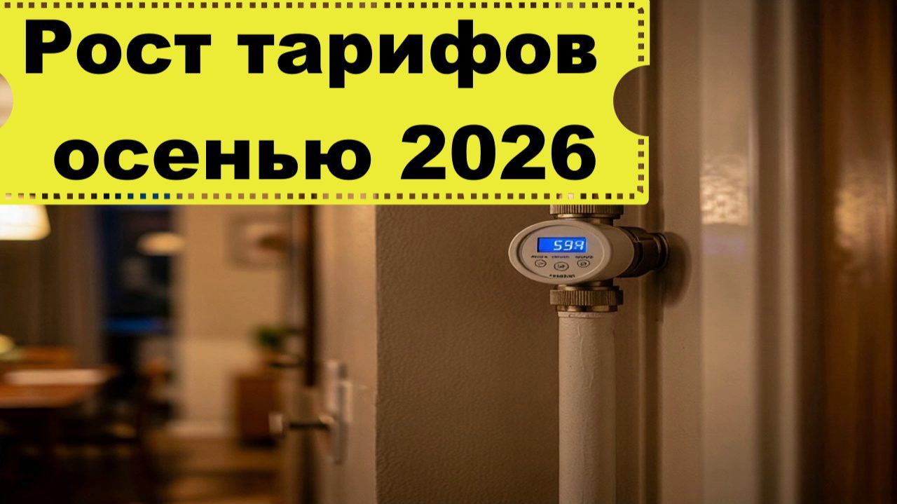 Повышение тарифов с 1 октября 2026 смотреть онлайн