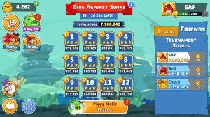 Angry Birds Friends. Dive Against Swine (06.062026). Все уровни 3 звезды. Прохождение от SAFa.