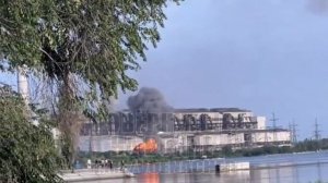 Недавние прилёты по Криворожской ТЭС в Зеленодольске Днепропетровской области !!!