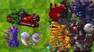 Растения против Зомби PVZ Fusion 3.6 Сумасшедший стрелок из супер-пулемета