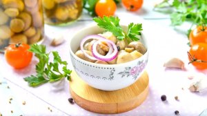 МАРИНОВАННЫЕ ШАМПИНЬОНЫ ВКУСНЫЕ ДОМАШНИЕ
