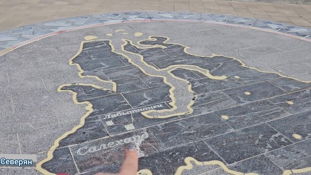 Прогулка по городу, Крайний Север России. Ямало-Ненецкий АО Лабытнанги. ЖизньСеверян. 2 часть.