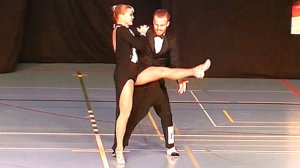 Финал чемпионов Европы по буги-вуги 2018 Сондре и Таня. #Танцы