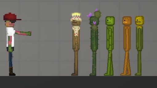 Создаю тортика и его друзей | melon sandbox