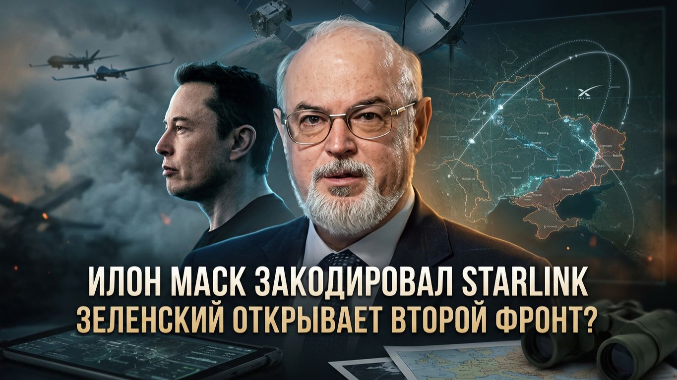 Юрий Кнутов | Илон Маск закодировал Starlink. Зеленский открывает второй фронт- смотреть онлайн