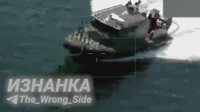 🔥🏴 Уничтожение двух катеров ВМСУ в акватории Черного моря смотреть онлайн