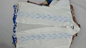 43742 Рубашки гавайские мужские, 9пак, camicia hawaiane, секонд (vintage/extra) оптом