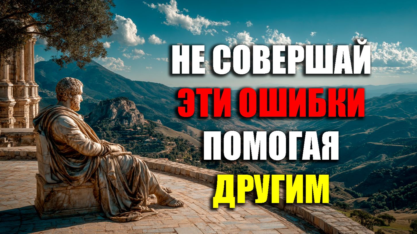 10 ОШИБОК ПРИ ПОМОЩИ ДРУГИМ ЛЮДЯМ! | Стоицизм. смотреть онлайн