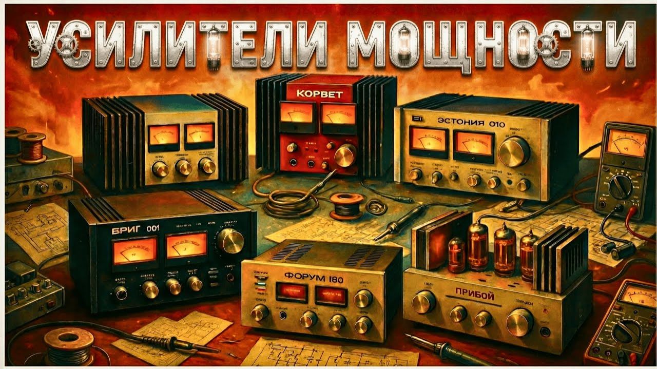 ТОП-11 Советских усилителей, которые удивляют даже сегодня Техника СССР