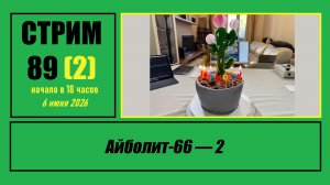 Стрим #89 (2) «Айболит-66 — 2»