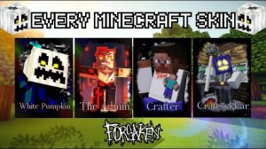 Победа с каждым скином из Minecraft в Forsaken