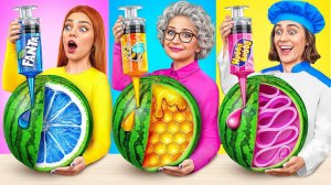 Кулинарный Челлендж# Я против Бабушки # Вкусные Кухонные Рецепты от Jelly DO Challenge