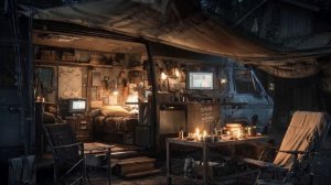 Camp with the van. Dark, soft, relaxing music for studying and working. - Solaris Ambient