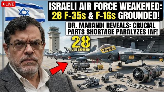 DR MARANDI 28 Israeli Fighter Jets Grounded Due to Parts Shortage — Air Force Weakened смотреть онлайн