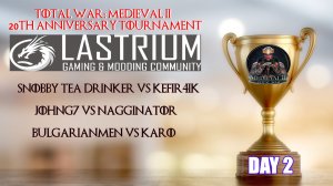 Medieval 2: Total War 20th Anniversary Tournament 🏆День 2 | Квалификация (Qualification)