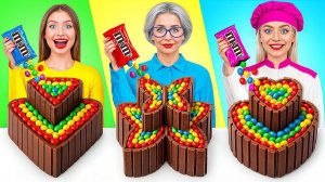 Кулинарный Челлендж# Я против Бабушки # Фантастические Лайфхаки с Едой от