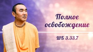 2026.06.02 - Полное освобождение, ШБ 3.33.7. Е. С. Даяван Свами