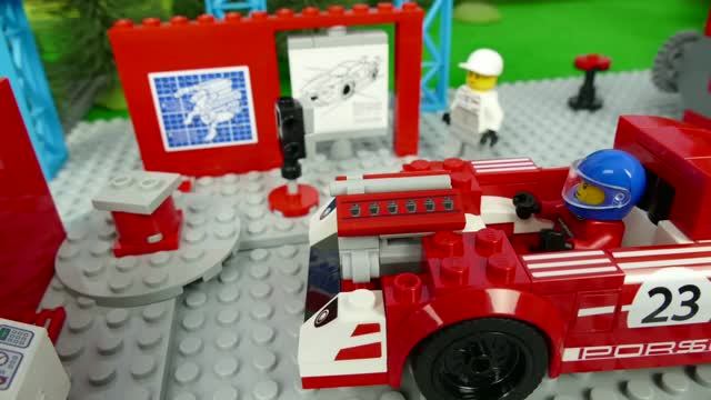 ЛЕГО Гонки Speed Champions Битва Суперкаров! LEGO Racing смотреть онлайн