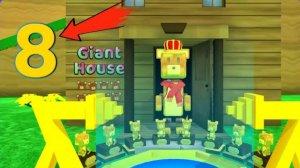 Как получить всех 8 золотых медведей в игре Giant House Super Bear Adventure?