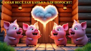 🌈🐽 САМАЯ ВЕСЁЛАЯ БАНЬКА ДЛЯ ПОРОСЯТ!