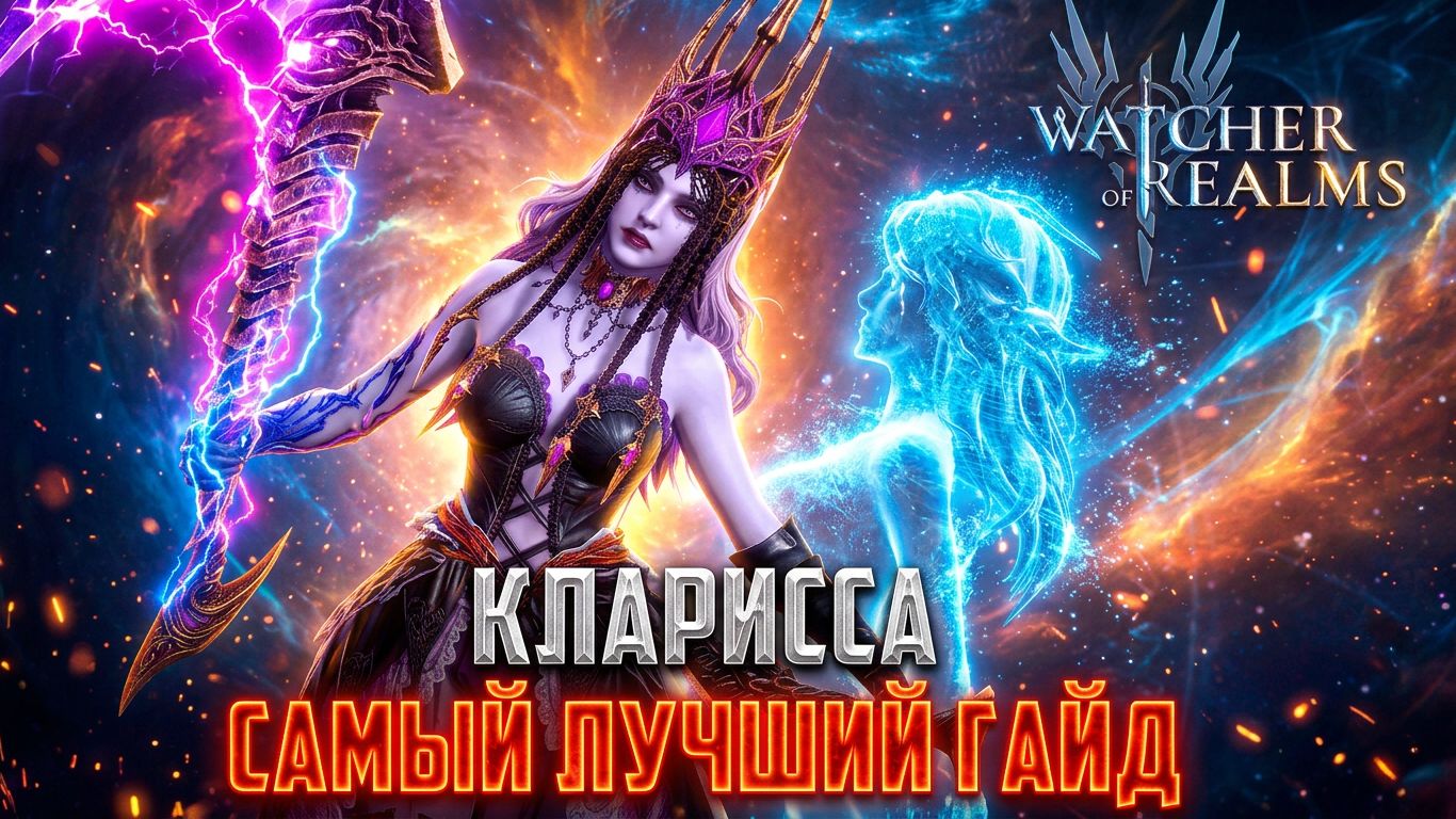 НОВАЯ ИМБА ДЛЯ НОВИЧКОВ? 1-ЫЙ РЕЙД БОЛЬШЕ НЕ ПРОБЛЕМА! КЛАРИССА ГАЙД #watcherofrealms смотреть онлайн