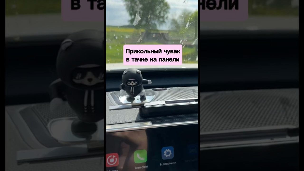 Чувак в тачку на панель