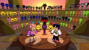 МОЙ ДРОН снял СПРУНКИ в МАЙНКРАФТ НУБ И ПРО ЭВОЛЮЦИЯ ВИДЕО MINECRAFT Евгенбро