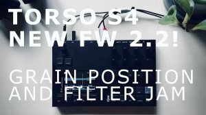Torso Electronics S4: Grain Position and Filter Jam