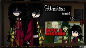 《⚠️Reupload⚠️》🌊💎, Hashira React To Giyuu's Mission, 💎🌊