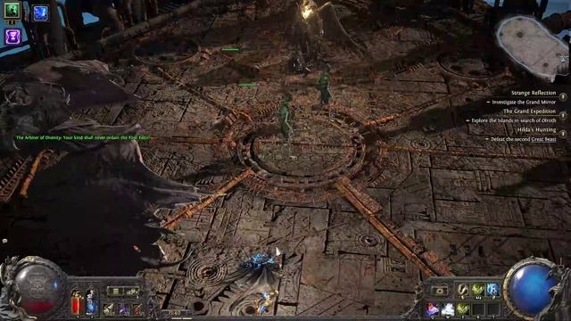 Path of Exile 2 Инферналистка на тотемах Grim Pillars. Arbiter of Divinity смотреть онлайн