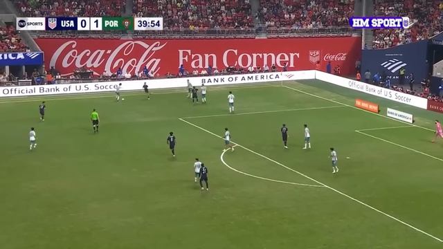 Португалия — США 2:0. Все голы, расширенные обзоры и полный матч 2026