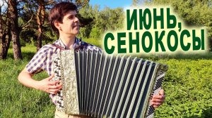 ПОТРЯСАЮЩАЯ ПЕСНЯ! Июнь, сенокосы - поет Вячеслав Абросимов