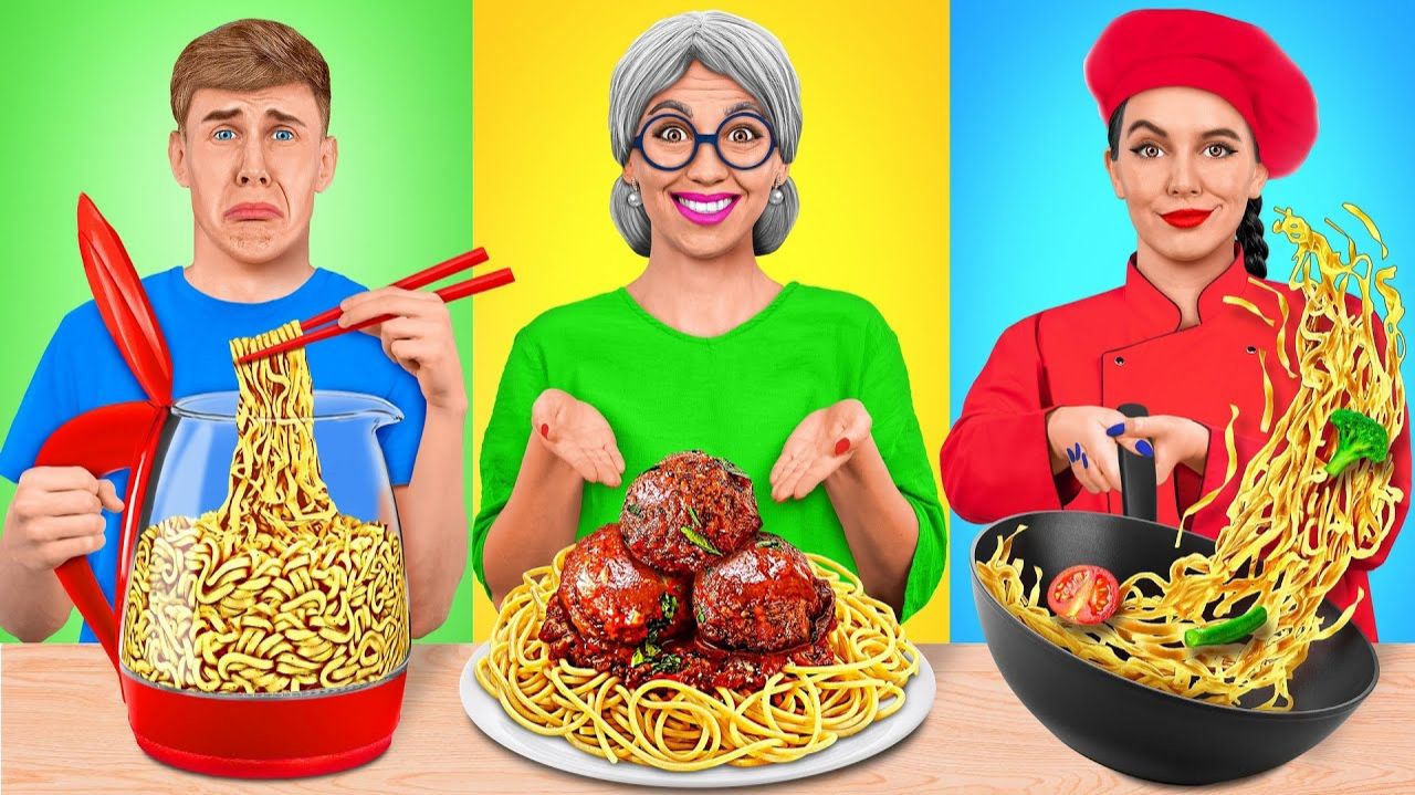 Кулинарный Челлендж# Я против Бабушки # Секреты и гаджеты для кухни от Multi DO Challenge смотреть онлайн